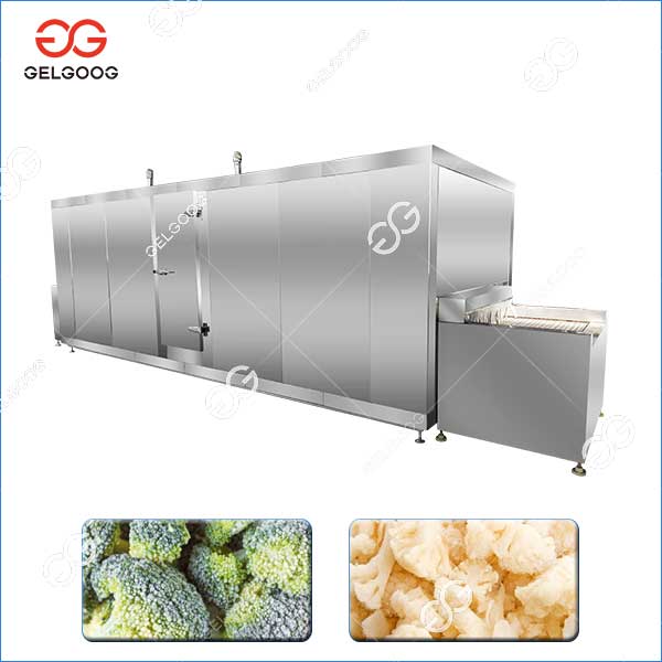 Frozen Asparagus Freezing Machine